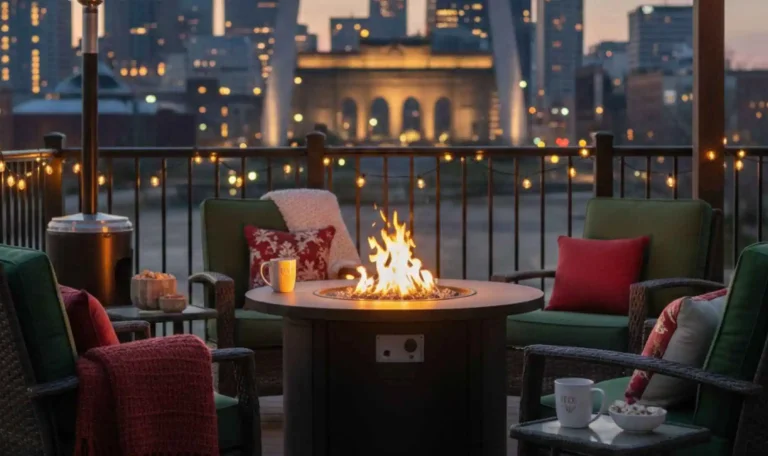Creating a Cozy Outdoor Living Space with Fire Pits & Heaters