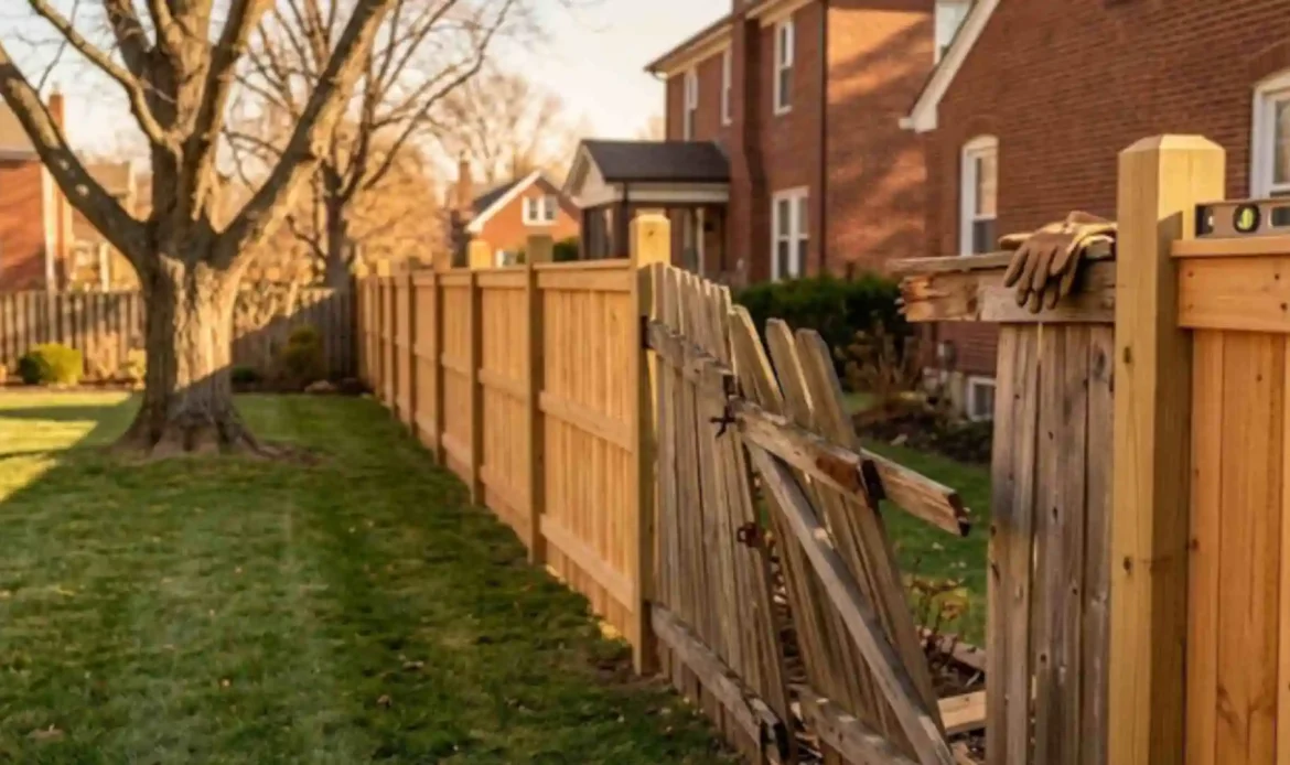Fence Repair vs. Replacement in St. Louis